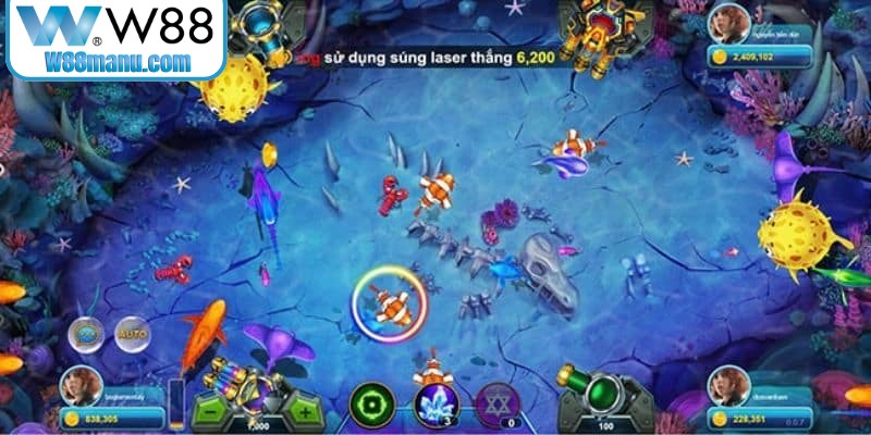 Game thủ W88 nên ưu tiên dùng loại đạn mạnh và căn chỉnh bắn chuẩn